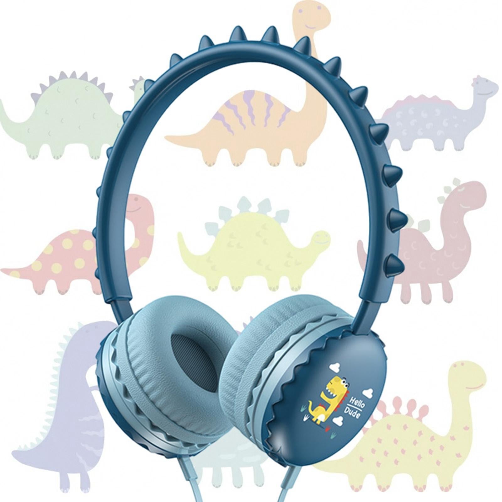 Kids Wired Headphones Over Ear Lightweight Portable for Child  blue