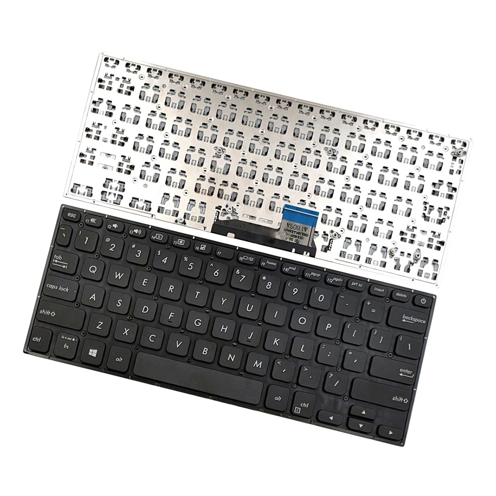 Laptop Keyboard US Layout for ASUS VivoBook S14 x430Fa x430FN Black Plastic