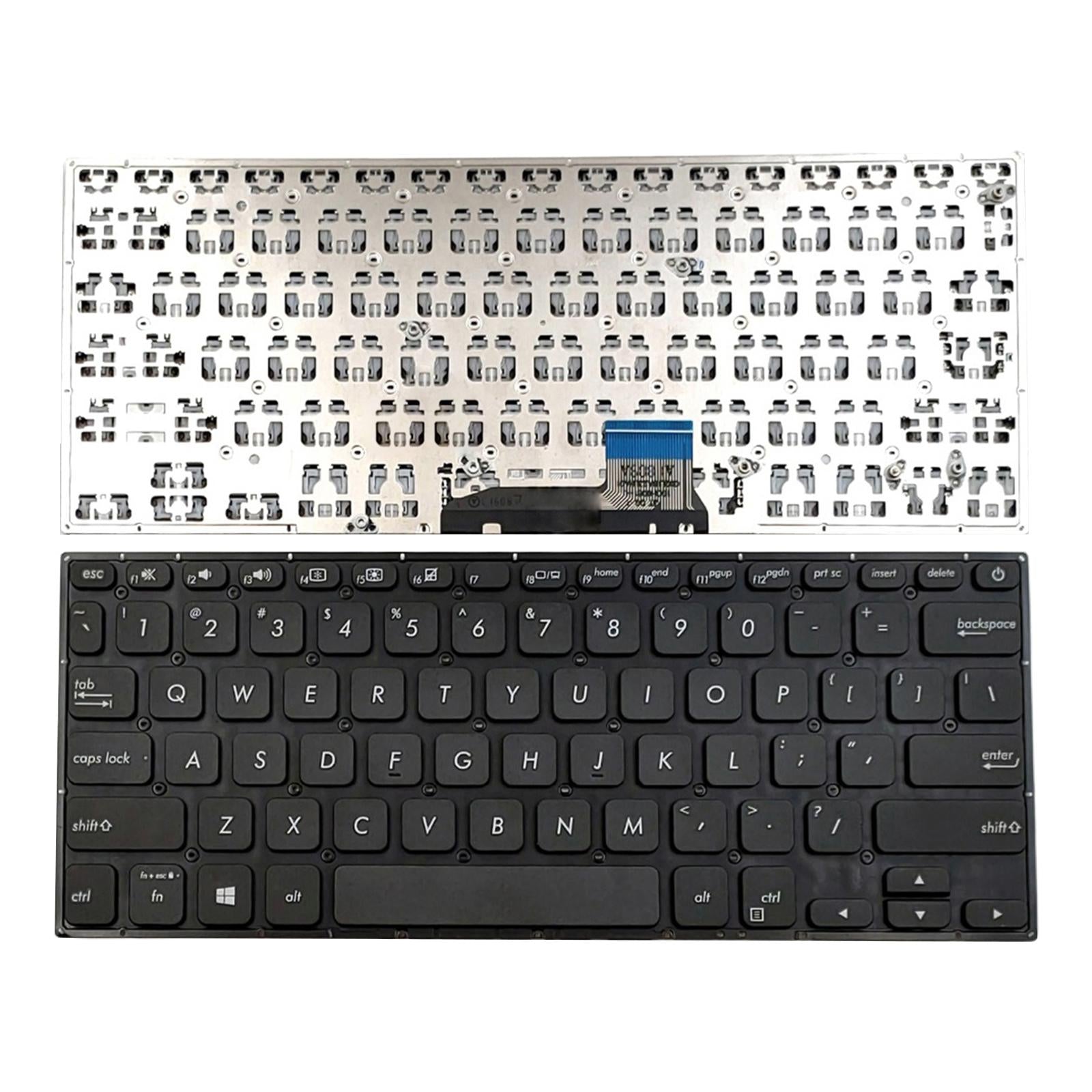 Laptop Keyboard US Layout for ASUS VivoBook S14 x430Fa x430FN Black Plastic