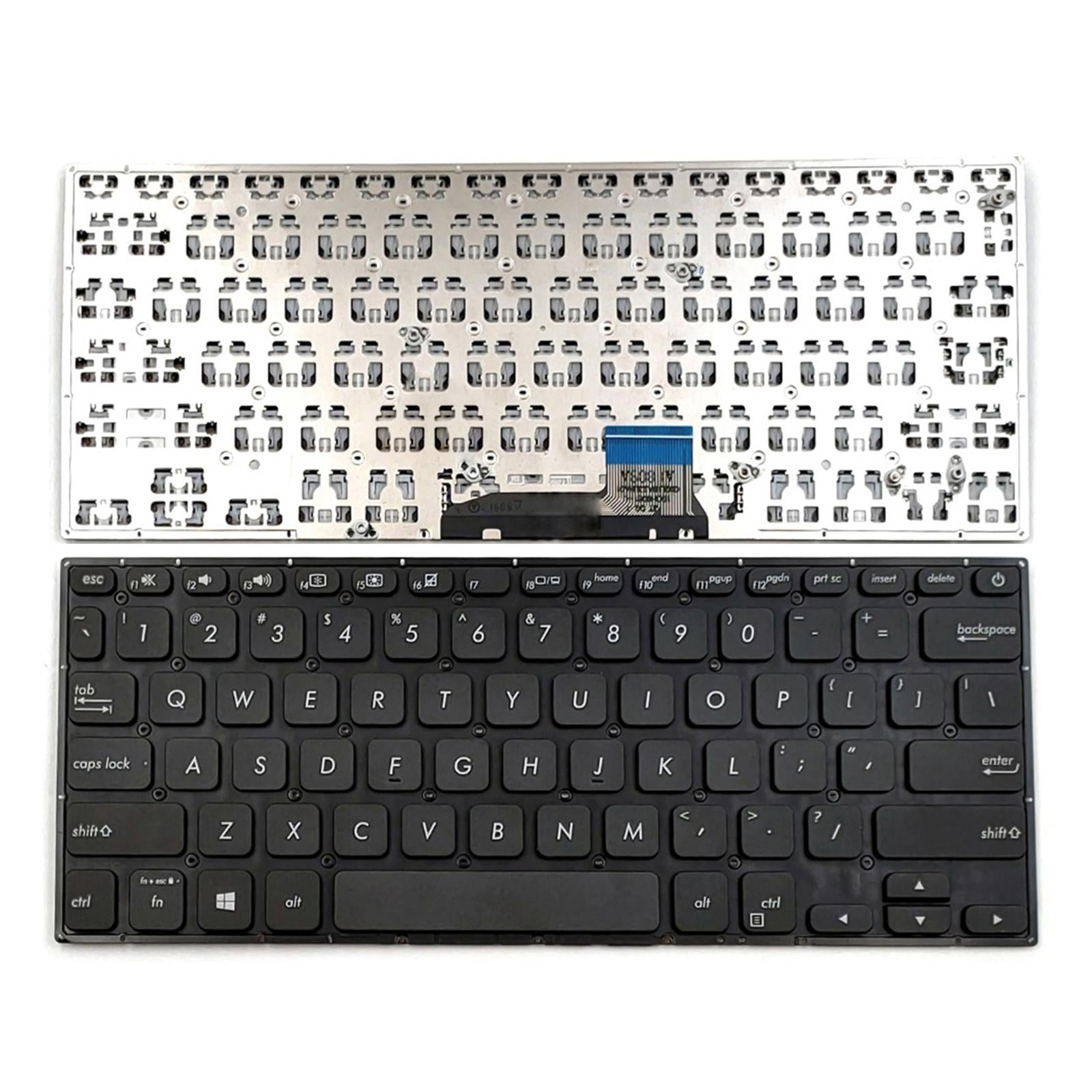 Laptop Keyboard US Layout for ASUS VivoBook S14 x430Fa x430FN Black Plastic