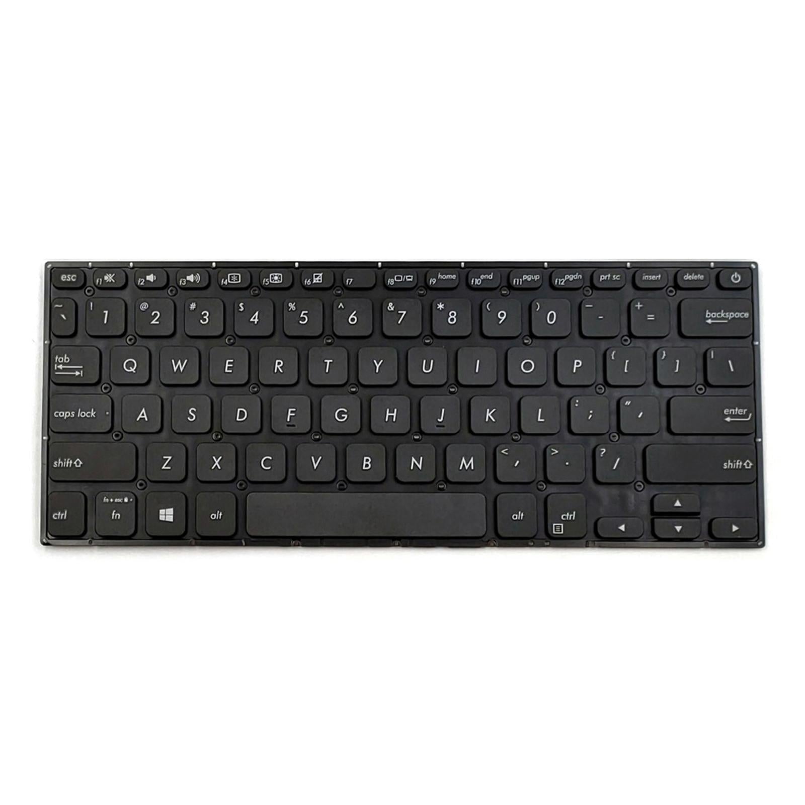 Laptop Keyboard US Layout for ASUS VivoBook S14 x430Fa x430FN Black Plastic