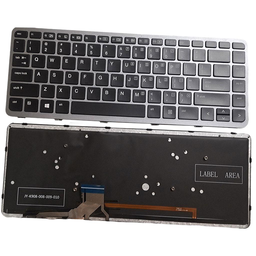 US Backlit Keyboard Replacement for HP Elitebook Folio 1040 G3 Laptop Parts