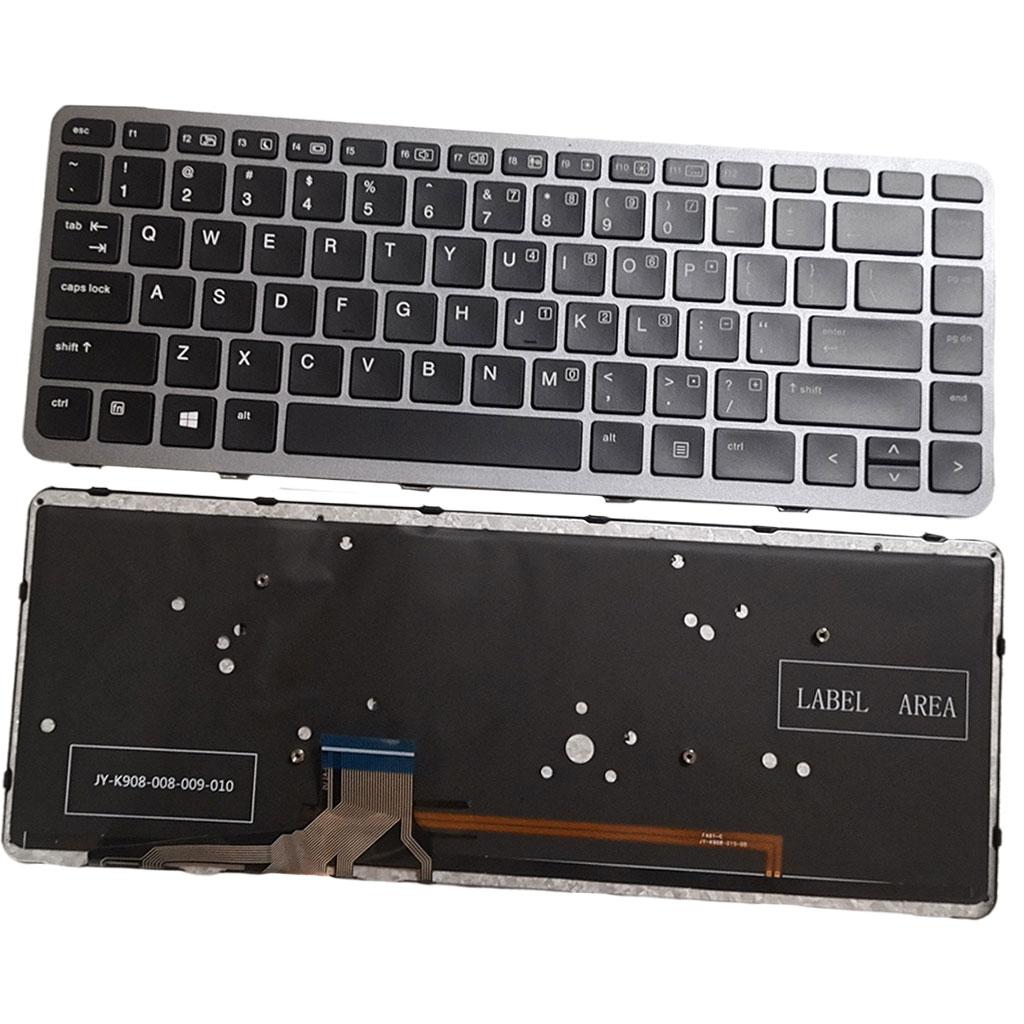 US Backlit Keyboard Replacement for HP Elitebook Folio 1040 G3 Laptop Parts