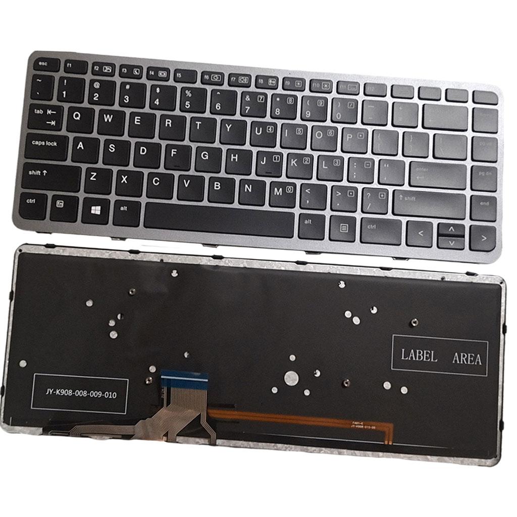 US Backlit Keyboard Replacement for HP Elitebook Folio 1040 G3 Laptop Parts