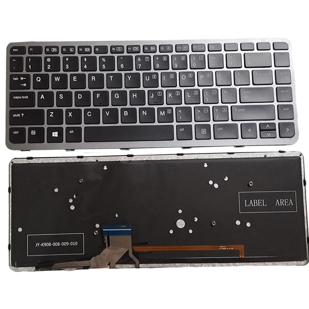 US Backlit Keyboard Replacement for HP Elitebook Folio 1040 G3 Laptop Parts