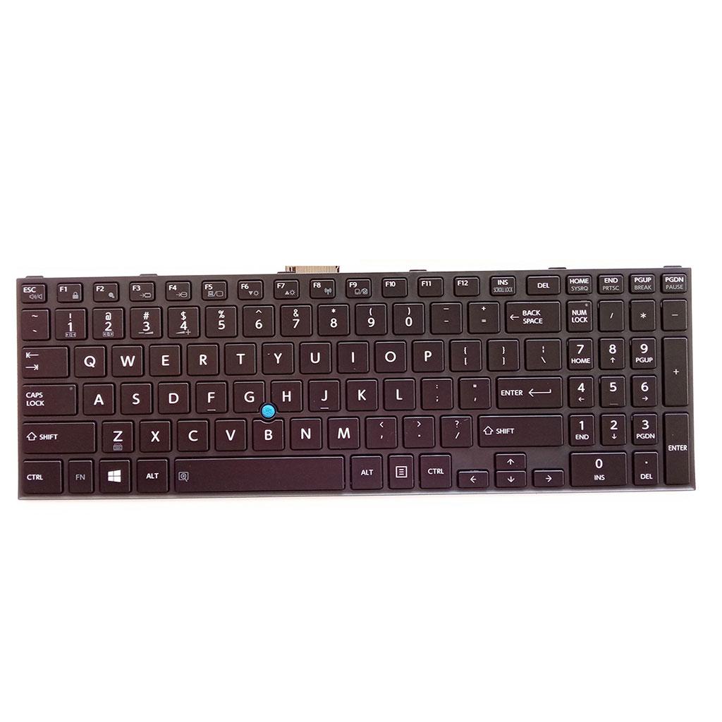 US Backlit Keyboard Laptop for Toshiba Satellite Pro Tecra A50-C Z50-C