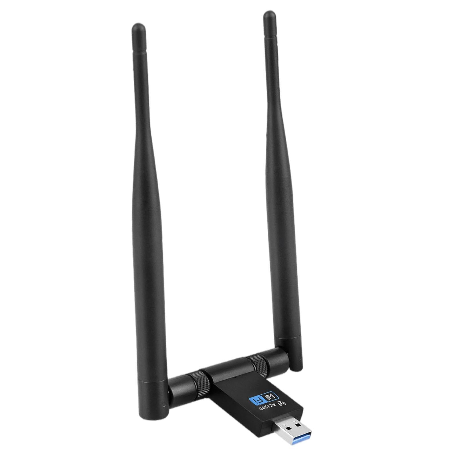 Wireless WiFi Adapter Long Range for PC Desktop Windows XP10 8 7 Mac Gaming