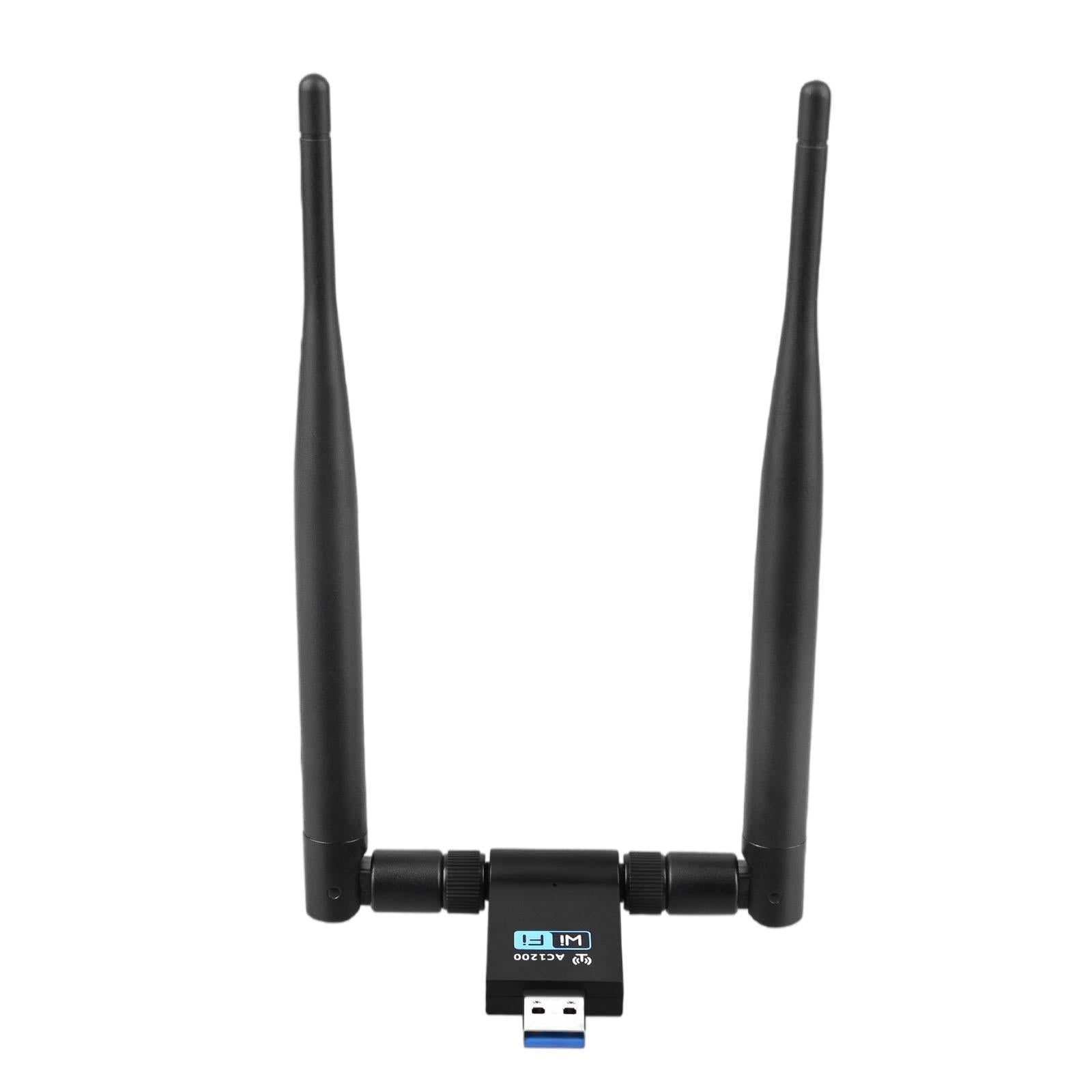 Wireless WiFi Adapter Long Range for PC Desktop Windows XP10 8 7 Mac Gaming