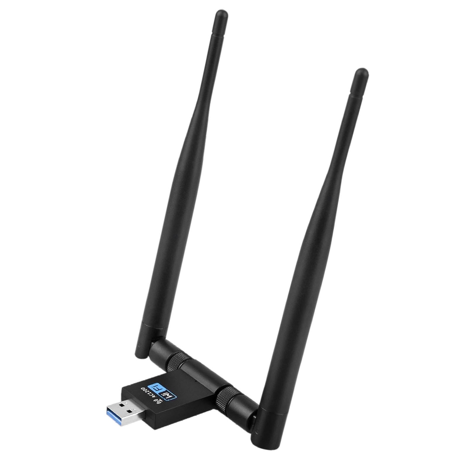 Wireless WiFi Adapter Long Range for PC Desktop Windows XP10 8 7 Mac Gaming