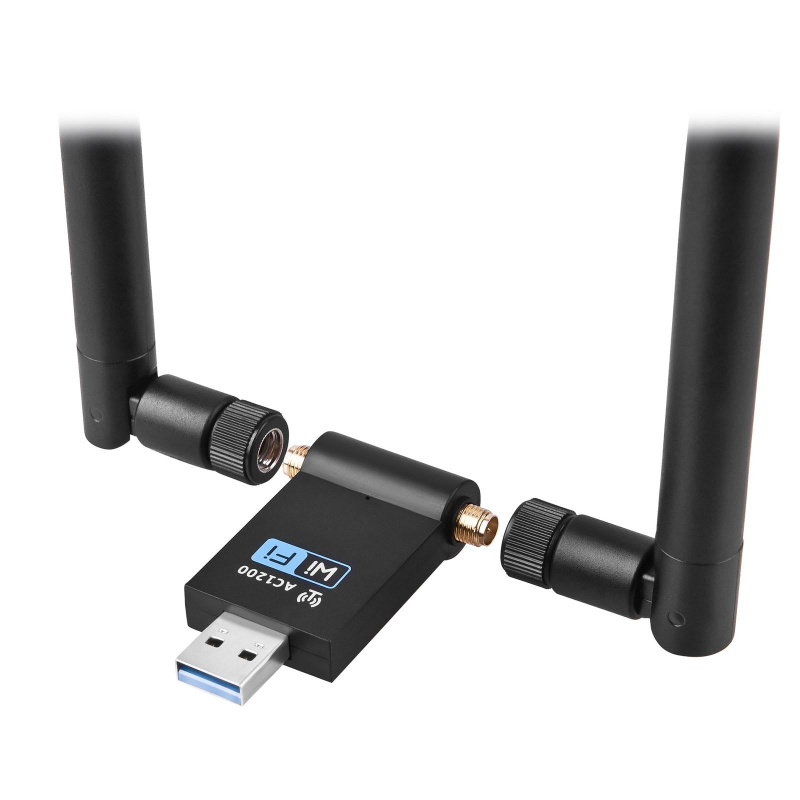 Wireless WiFi Adapter Long Range for PC Desktop Windows XP10 8 7 Mac Gaming