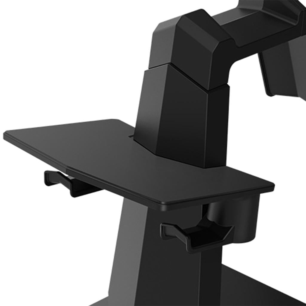 VR Stand Headset Display Holder Space Saving Easy to Use for Oculus Rift S Black