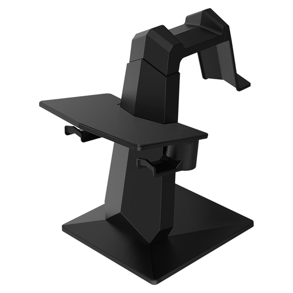 VR Stand Headset Display Holder Space Saving Easy to Use for Oculus Rift S Black