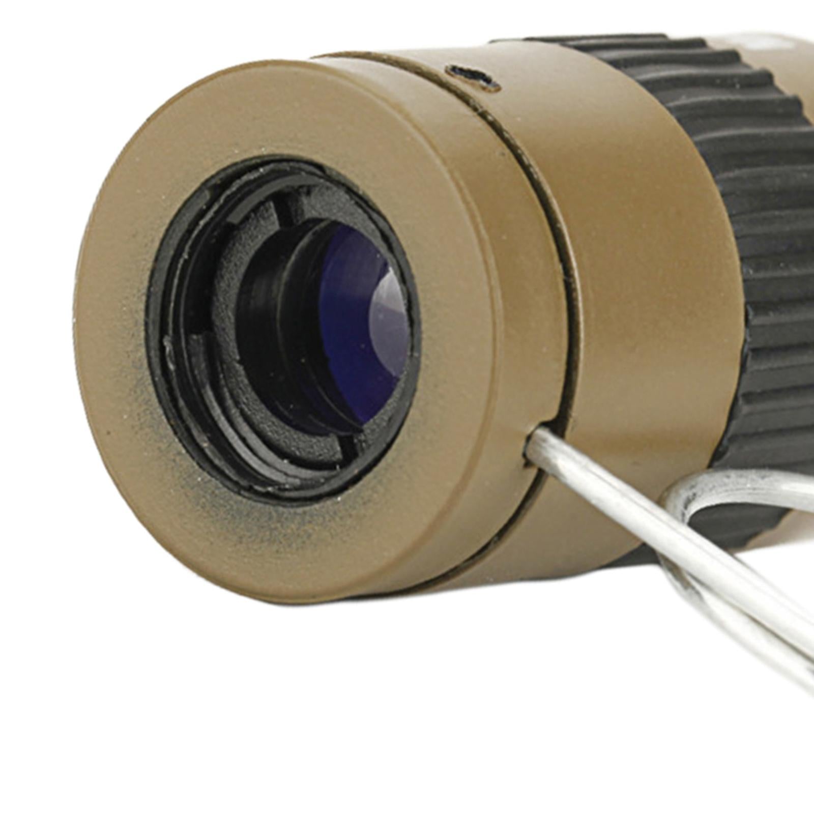 Mini Monocular Telescope 2.5x17.5mm Pocket Lens for Hiking Bird Watching