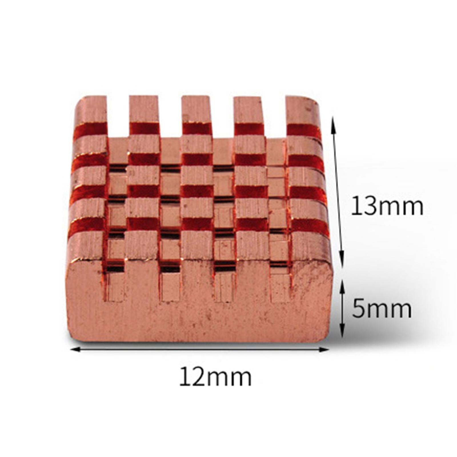 8Pcs Pure Copper RAM Heatsink Cooler for CPU GPU PC Laptop Graphics Card