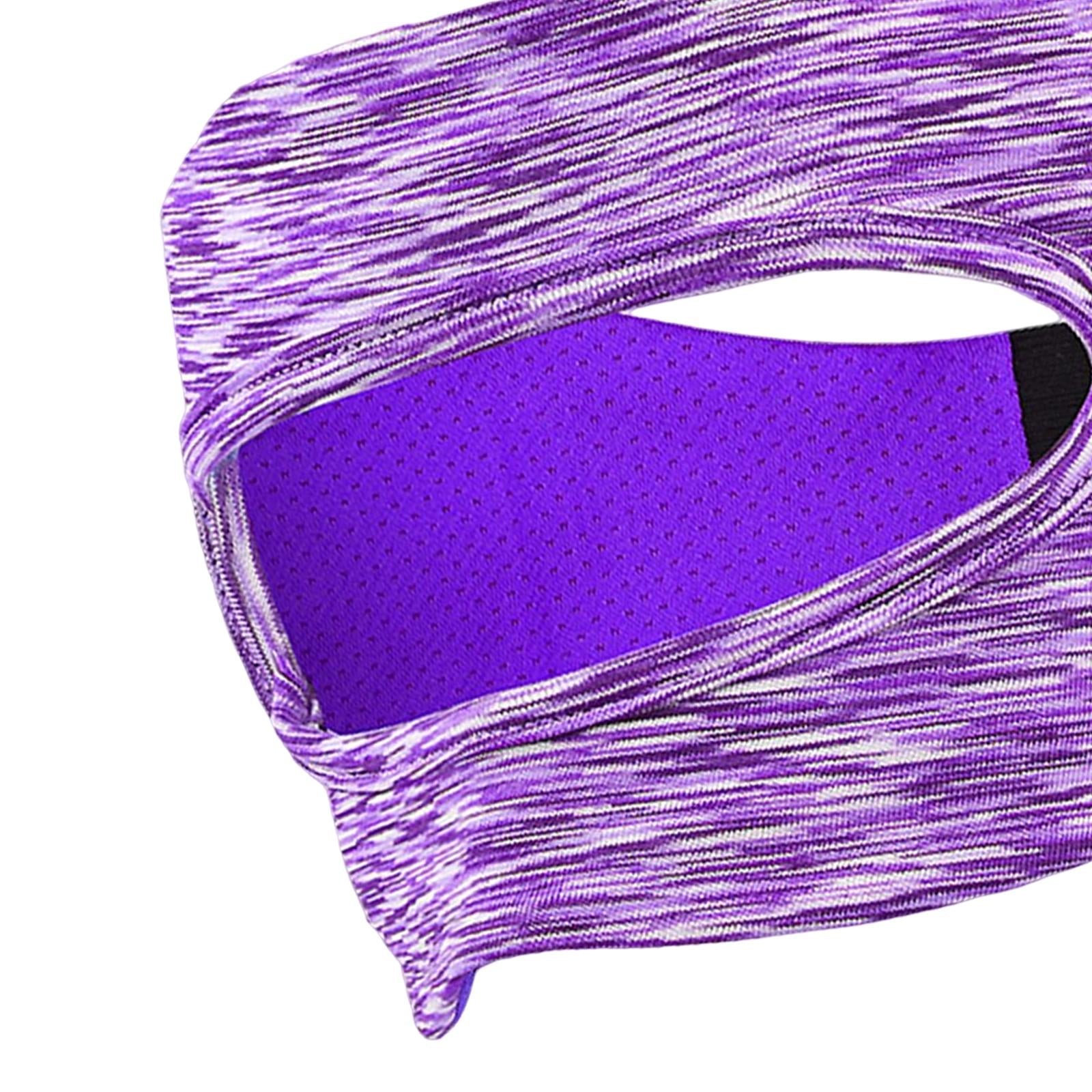 Virtual Reality VR Masks for Quest 2 Elastic Material Home Supplies Purple