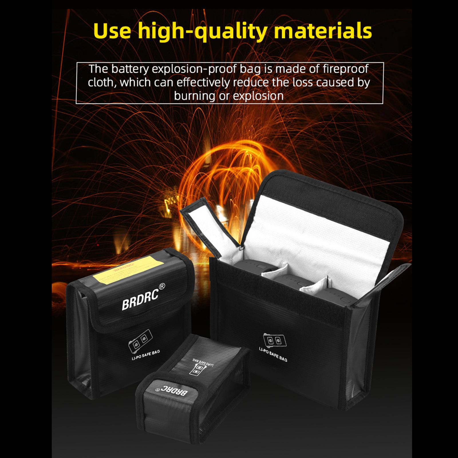 Battery Safe Bag Protection Explosion Proof for DJI Mavic 3 for 2 Batteries