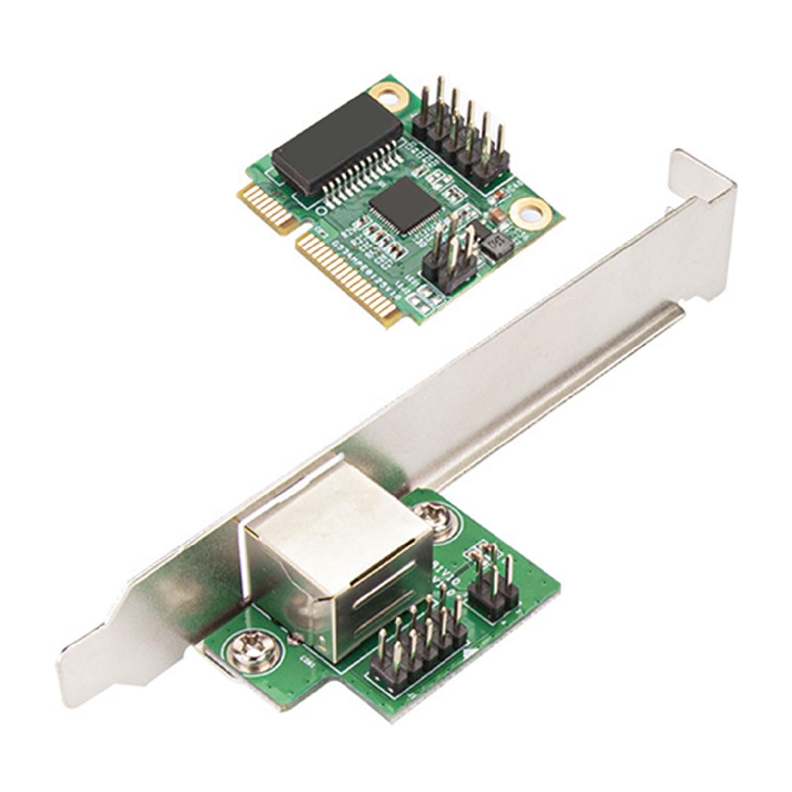 Network Card Server Chipset LAN Controller Card Mini Pci-E Network Adapter