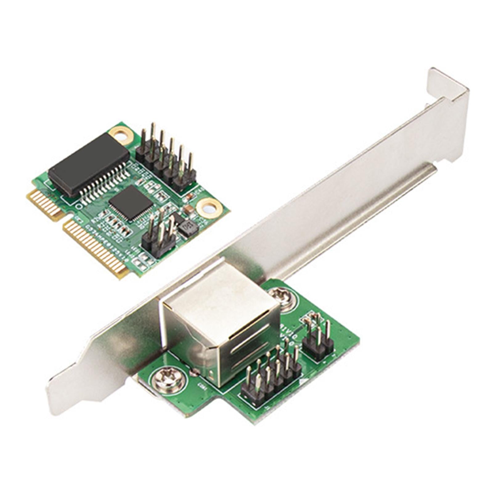 Network Card Server Chipset LAN Controller Card Mini Pci-E Network Adapter