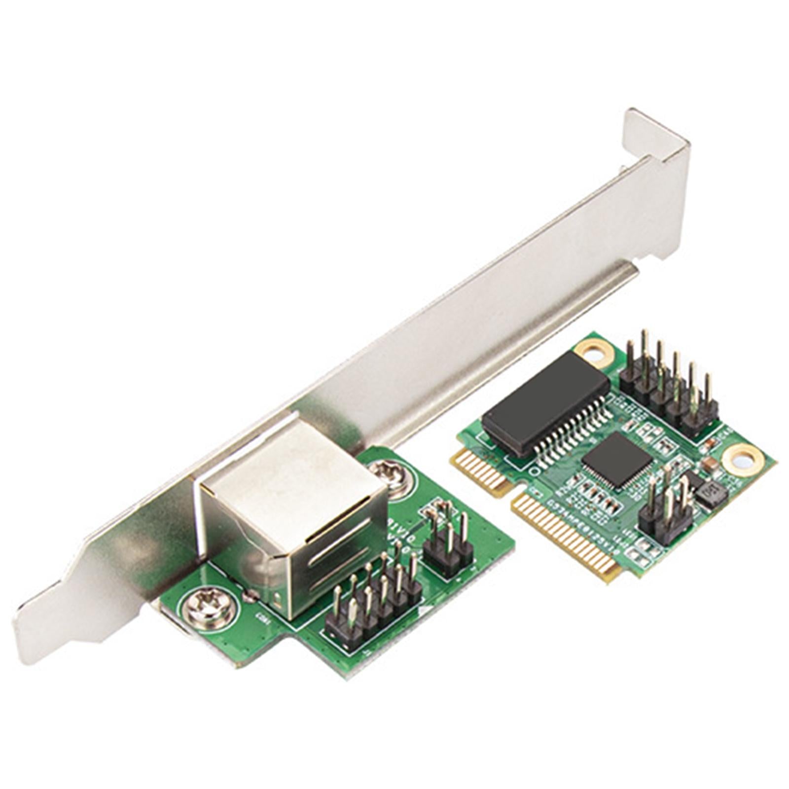 Network Card Server Chipset LAN Controller Card Mini Pci-E Network Adapter