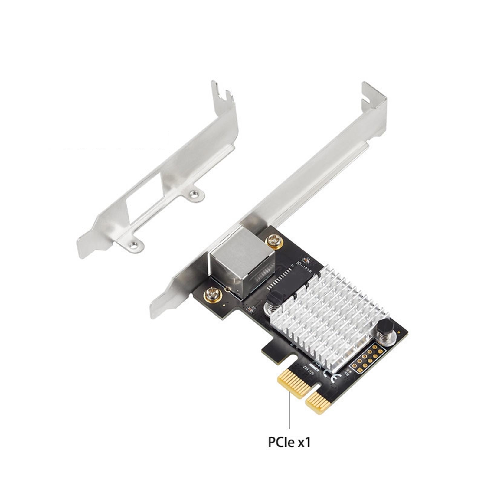 Single LAN Ports 2.5G Gigabit PCIe Ethernet Card for I225 Chips