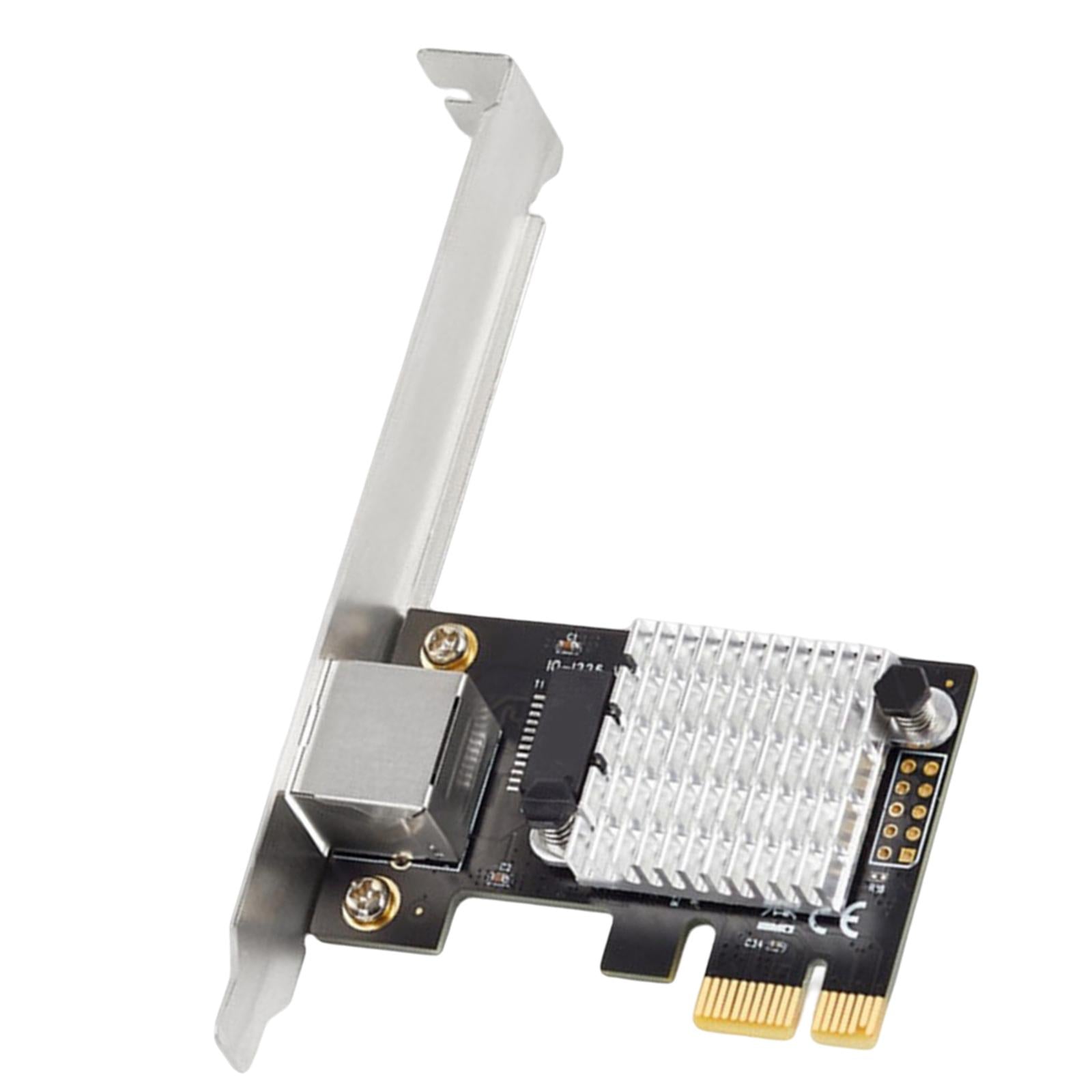 Single LAN Ports 2.5G Gigabit PCIe Ethernet Card for I225 Chips