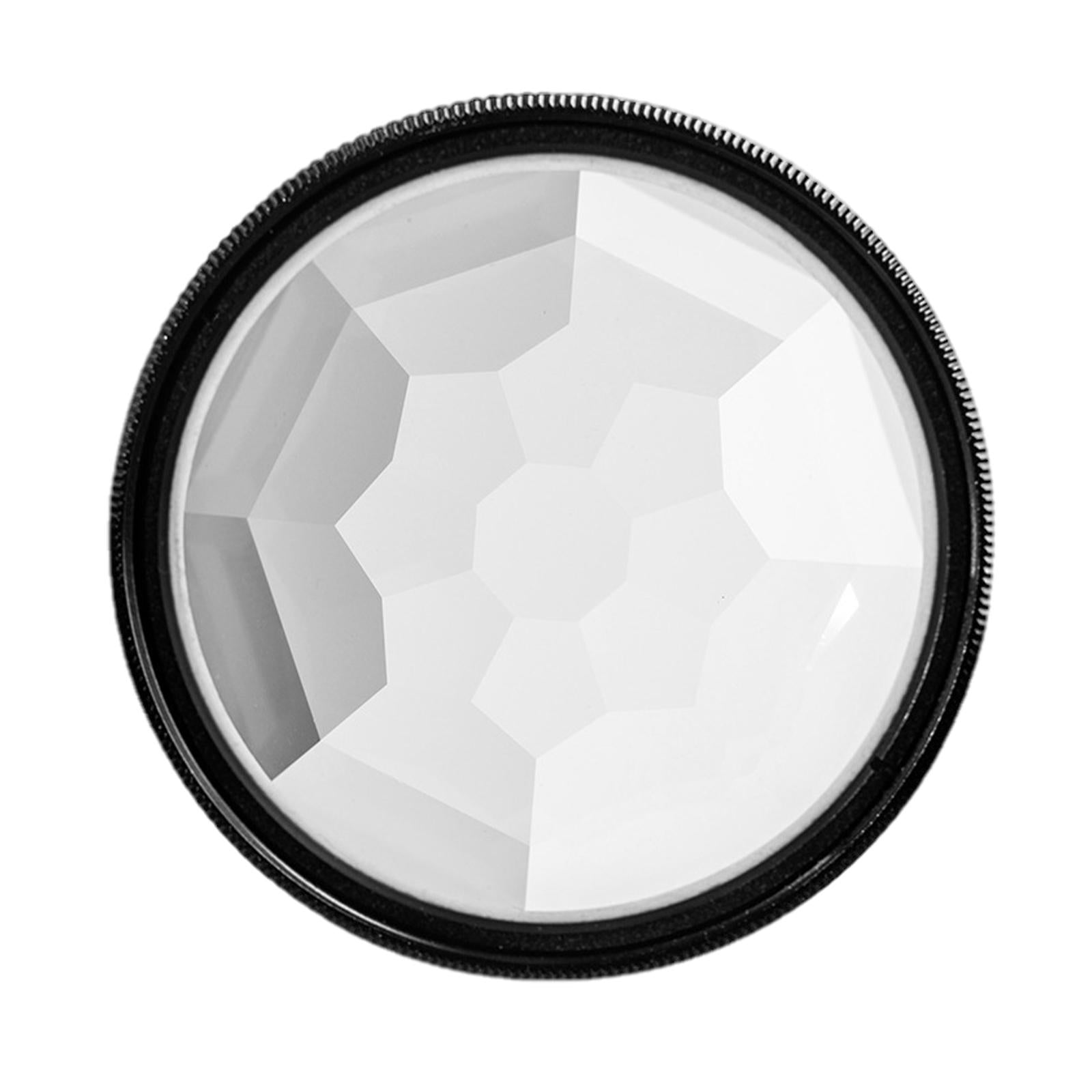 Universal 49mm Camera Lens Filter Kaleidoscope Prism Video  Only Filter