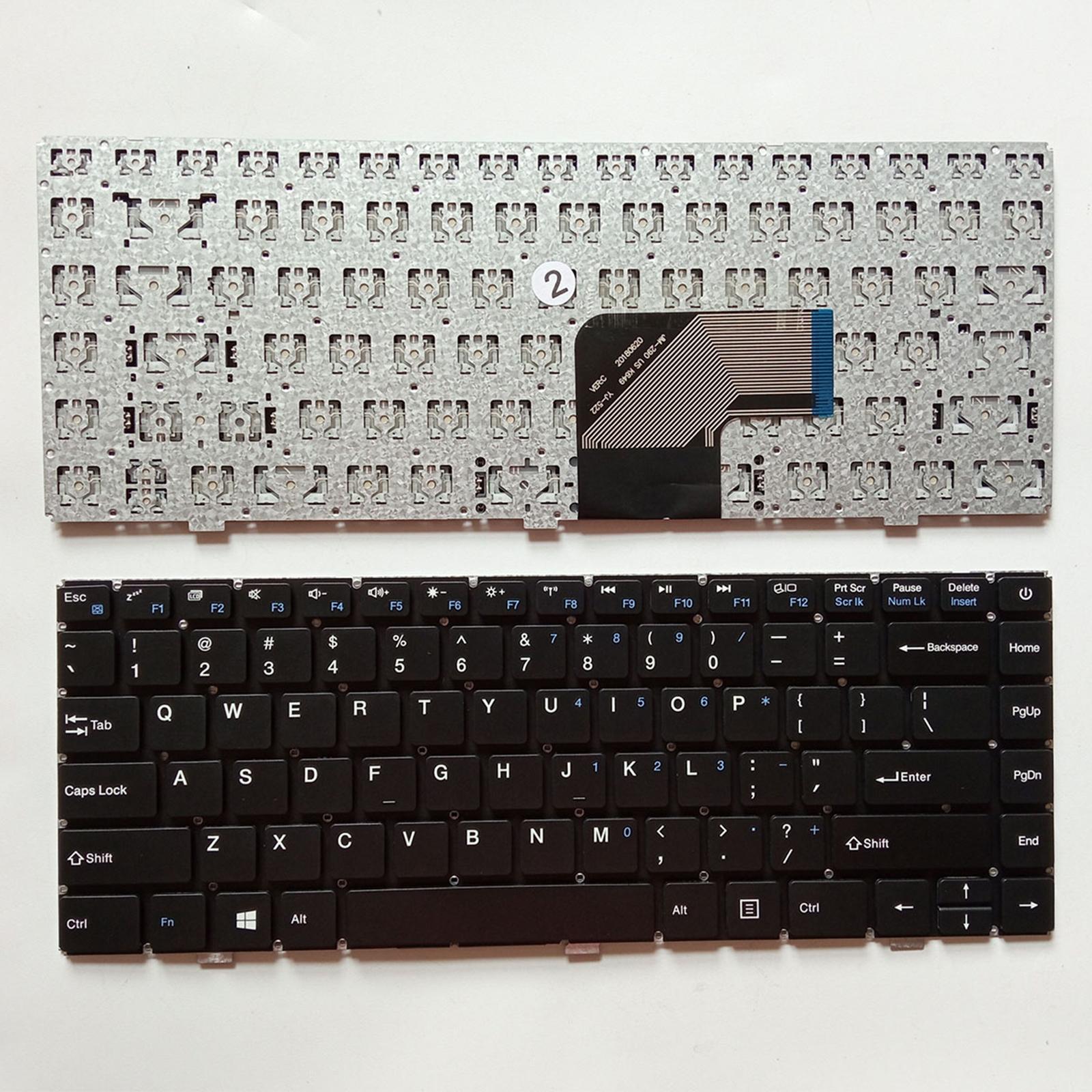 US English Keyboard Replaces for Prestigio Smartbook 133S Psb133S01 No Frame