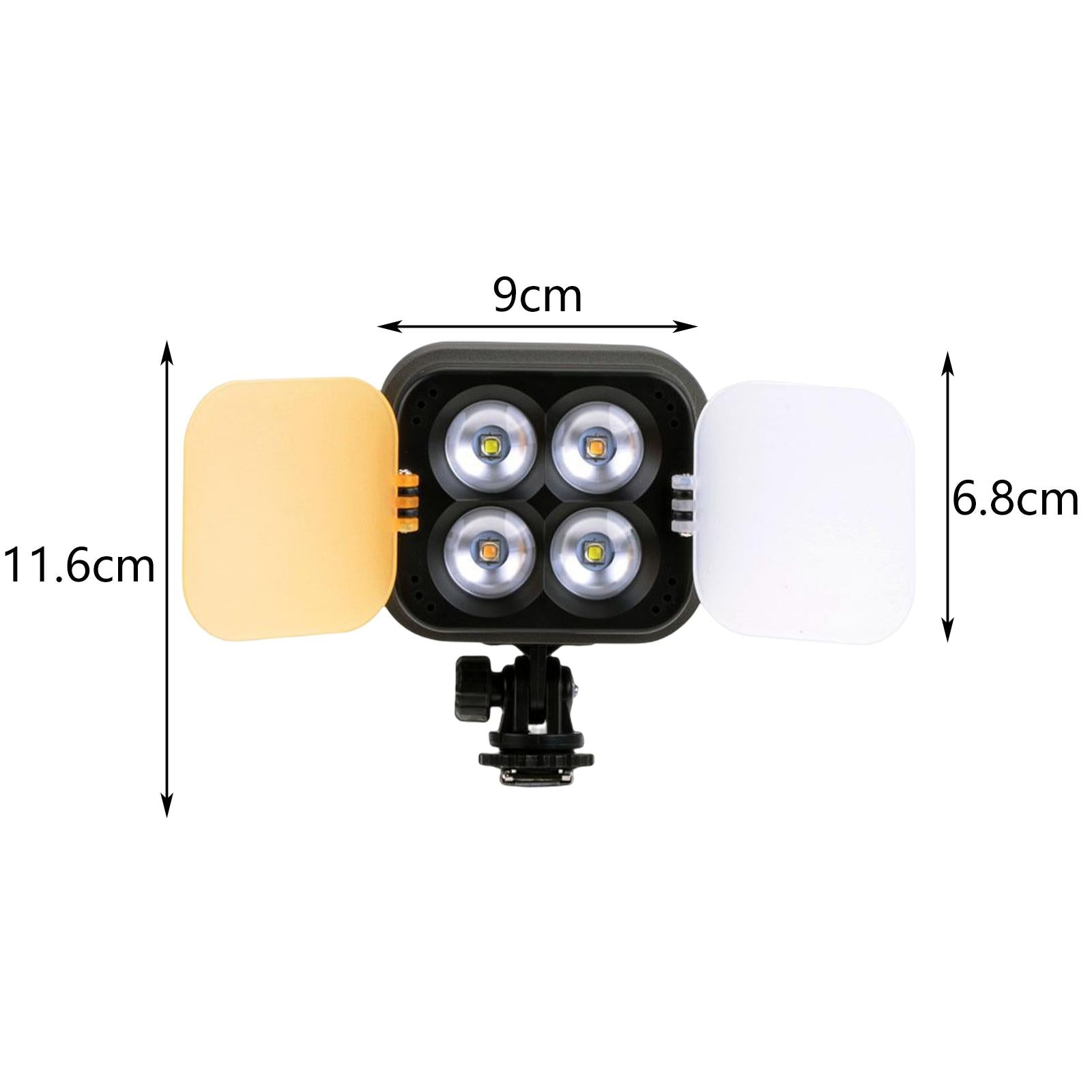 Portable LED Video Light Camera Fill Light for Video Conference Lighting Mixed light