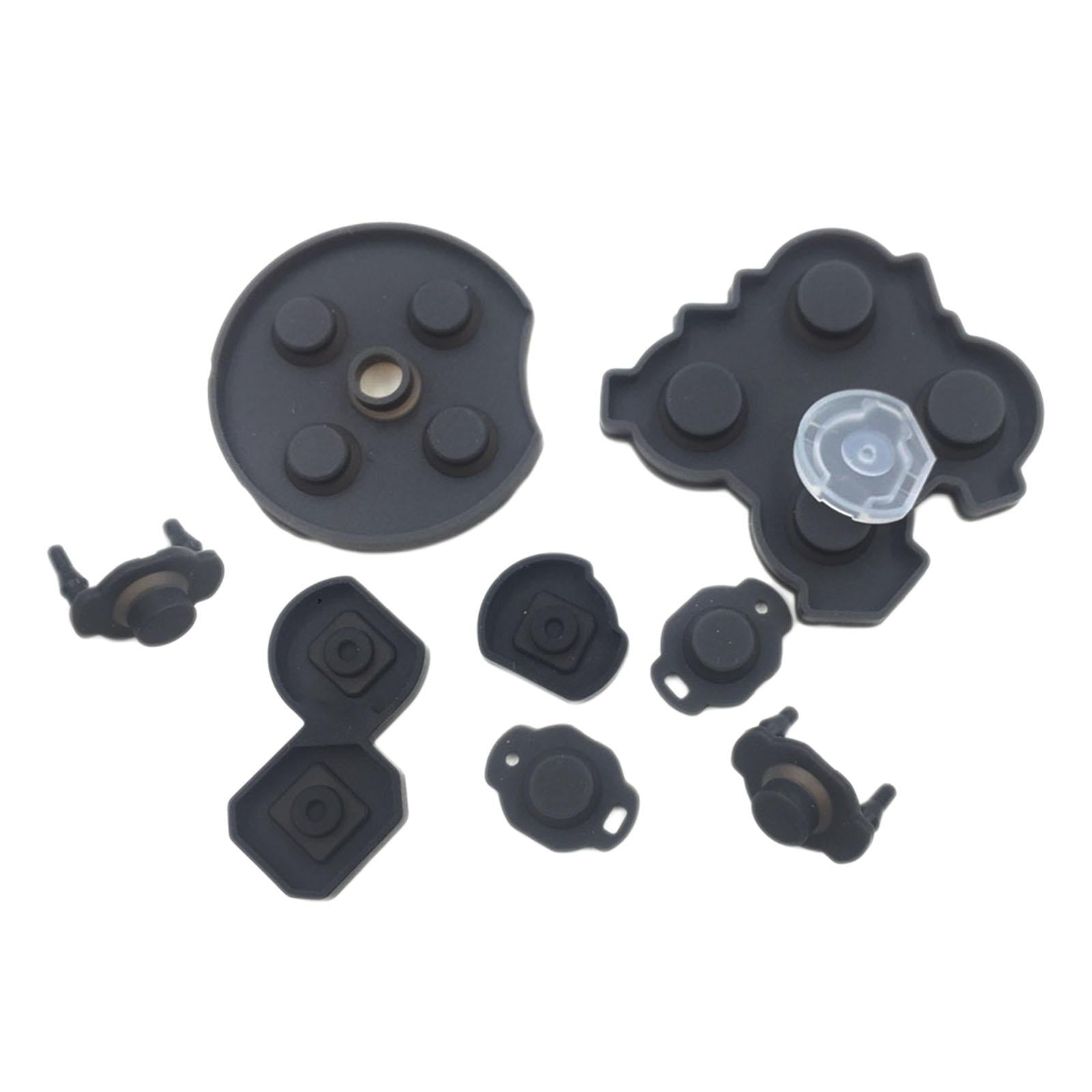 9Pcs Rubber Conductive Button Pads Accessories for Switch Pro Controller