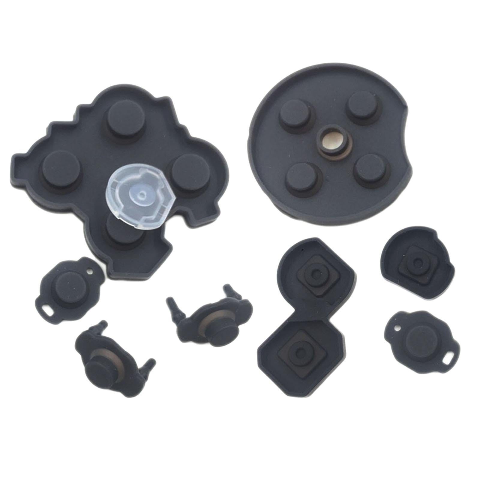 9Pcs Rubber Conductive Button Pads Accessories for Switch Pro Controller