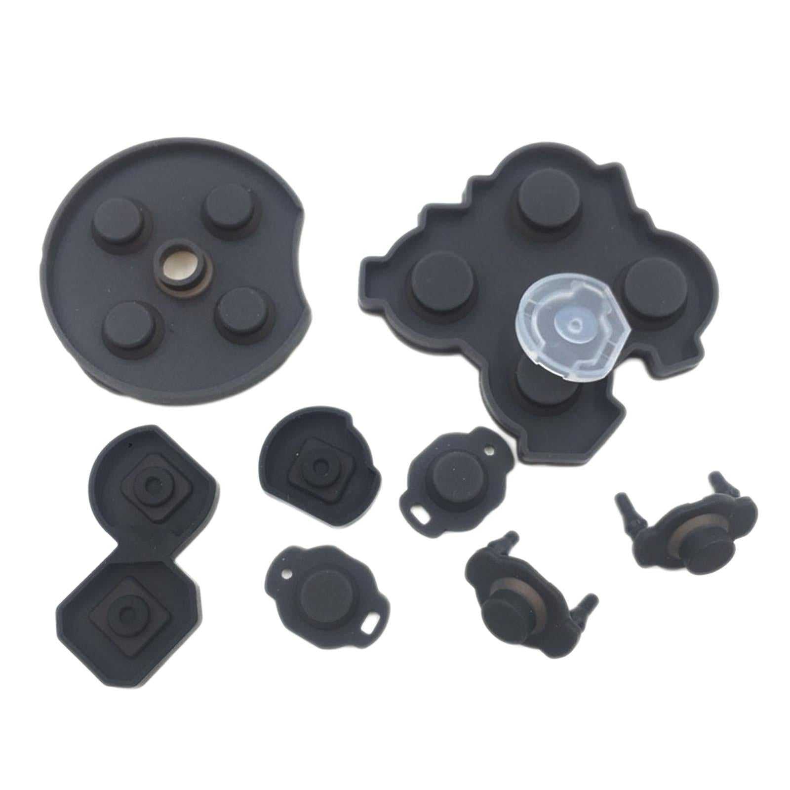 9Pcs Rubber Conductive Button Pads Accessories for Switch Pro Controller