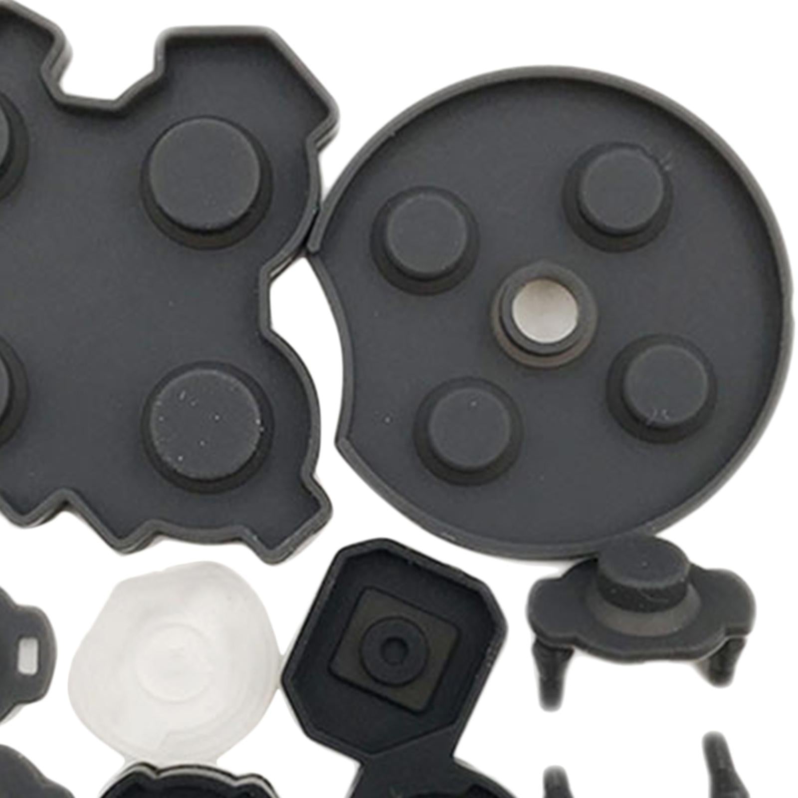 9Pcs Rubber Conductive Button Pads Accessories for Switch Pro Controller