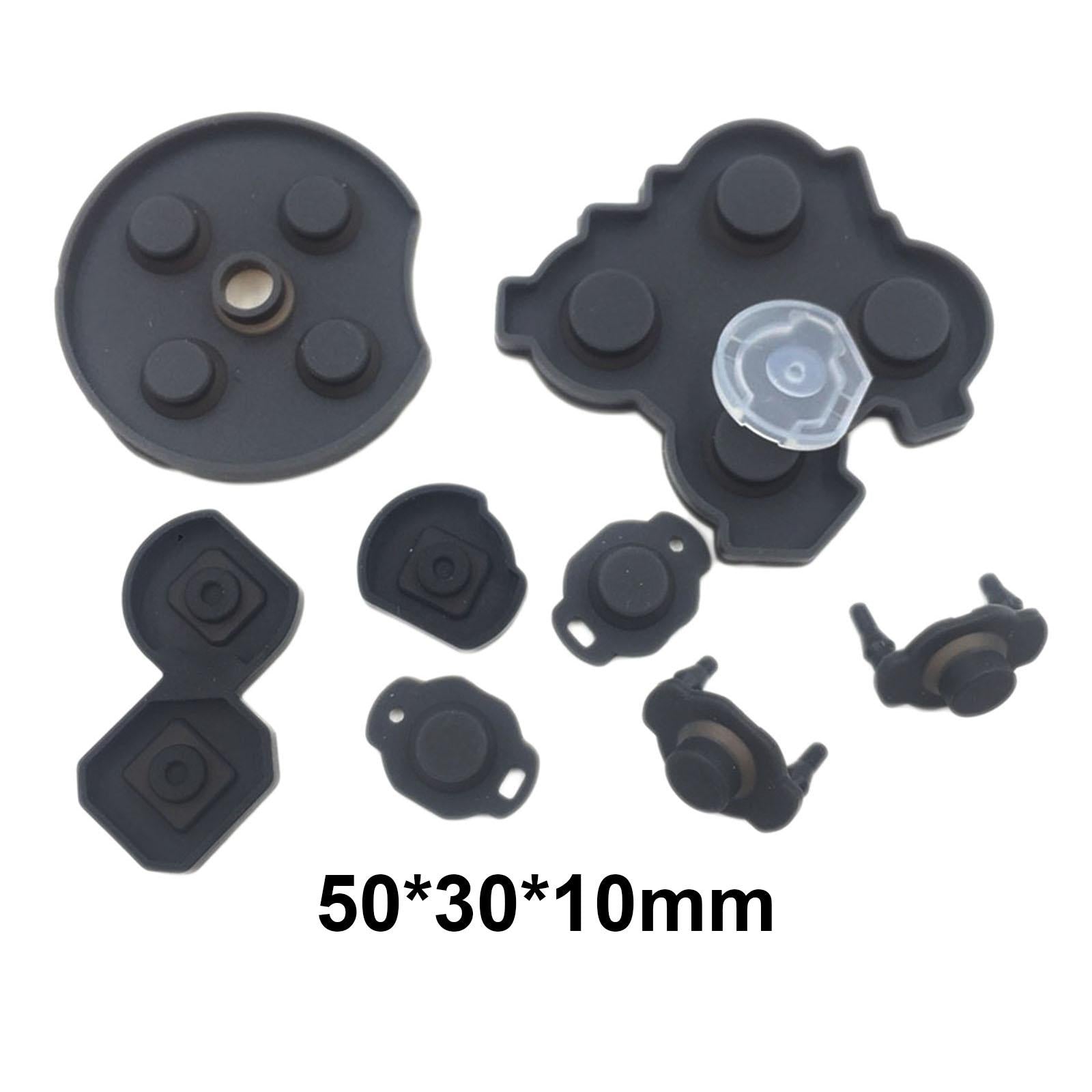 9Pcs Rubber Conductive Button Pads Accessories for Switch Pro Controller