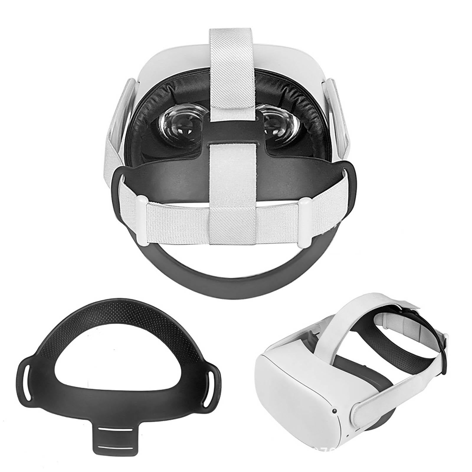 Soft Headband Cushion for Quest 2 VR Headset Removable TPU Protective Strap