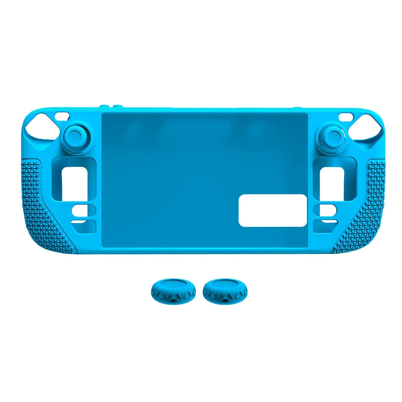 Case for Steam Deck Console Protective Soft Thin Silicone Full Cover BLue