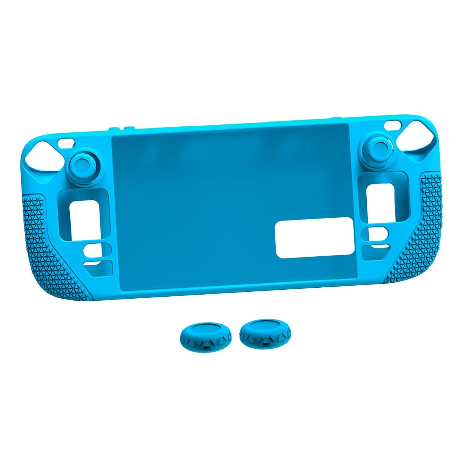 Case for Steam Deck Console Protective Soft Thin Silicone Full Cover BLue