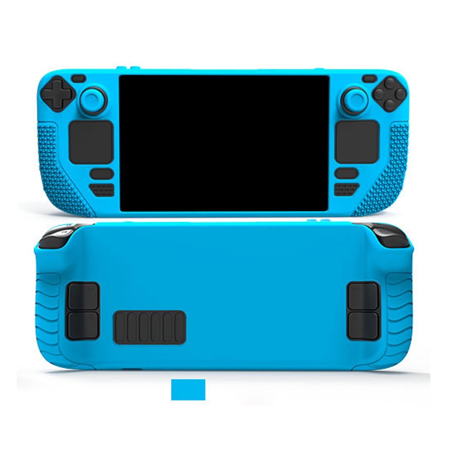 Case for Steam Deck Console Protective Soft Thin Silicone Full Cover BLue