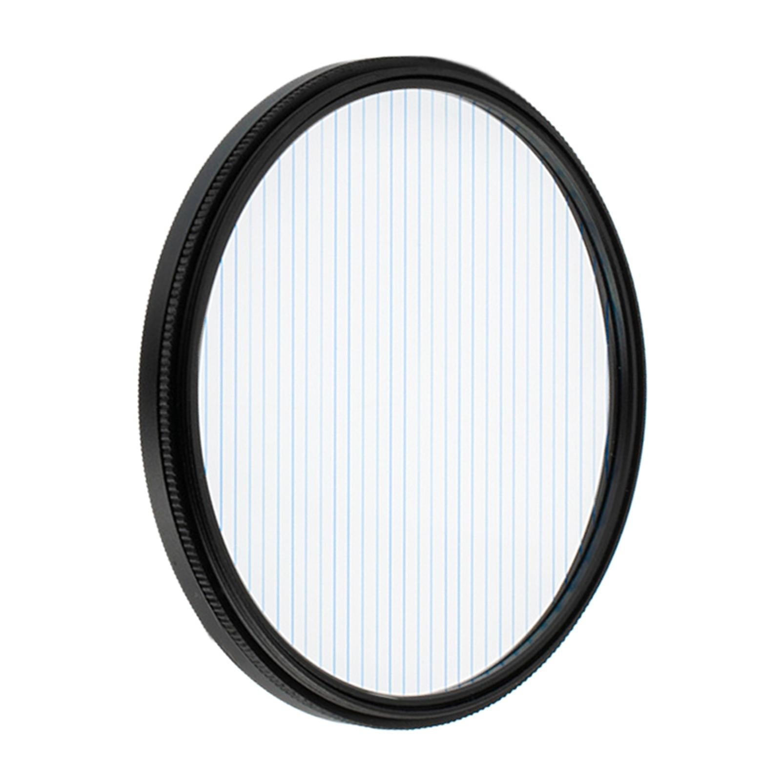 Blue Streak Filter Optical Glass Anamorphic for DSLR Cinematice Video Camera 72mm