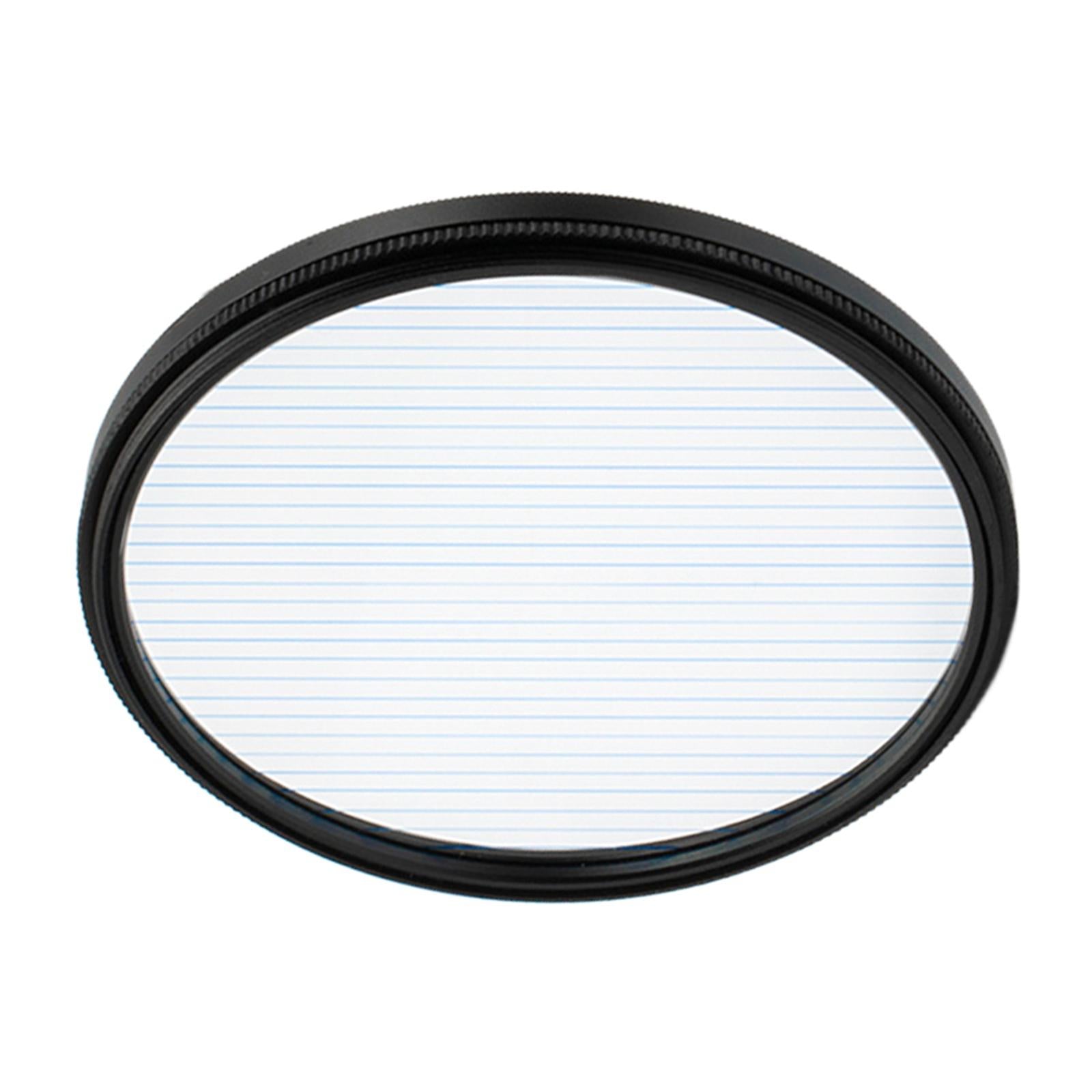 Blue Streak Filter Optical Glass Anamorphic for DSLR Cinematice Video Camera 72mm