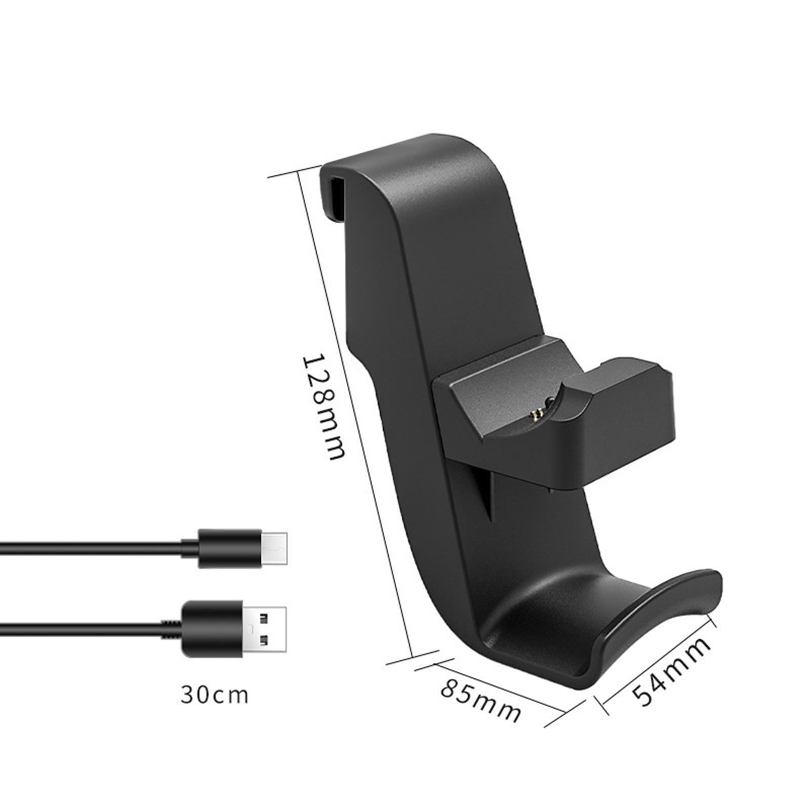 Headset Controller Holder Controller Charger Headphone Hanger for PS5 White