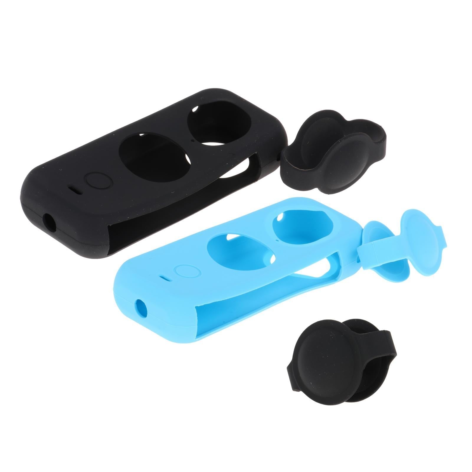 Silicone Case Anti Scratch for One x2 Pocket Camera Accessory Black