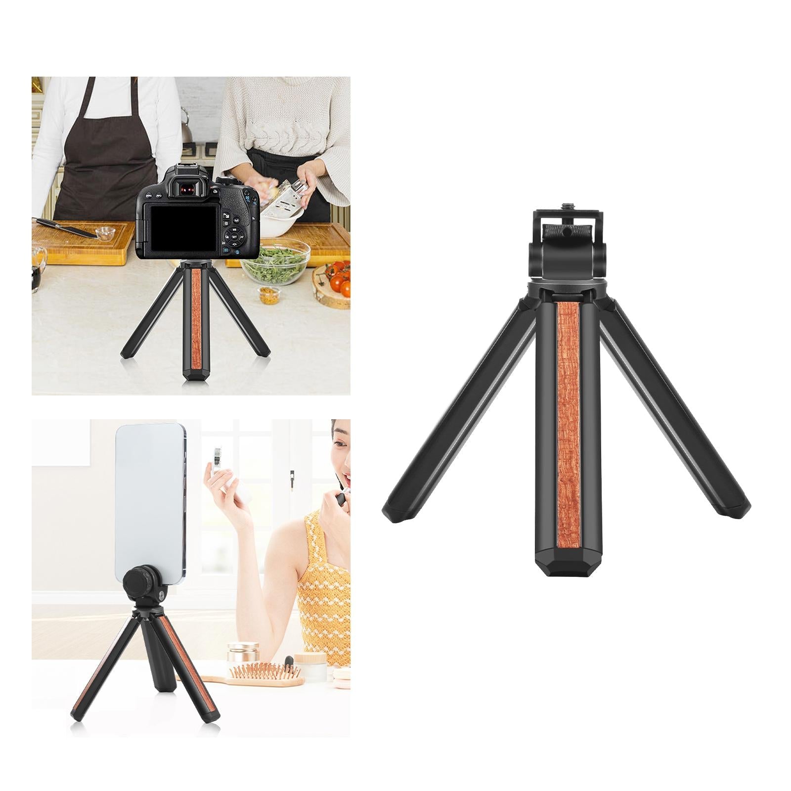 Selfie Tripod Heavy Duty Aluminum Flexible for Smartphone