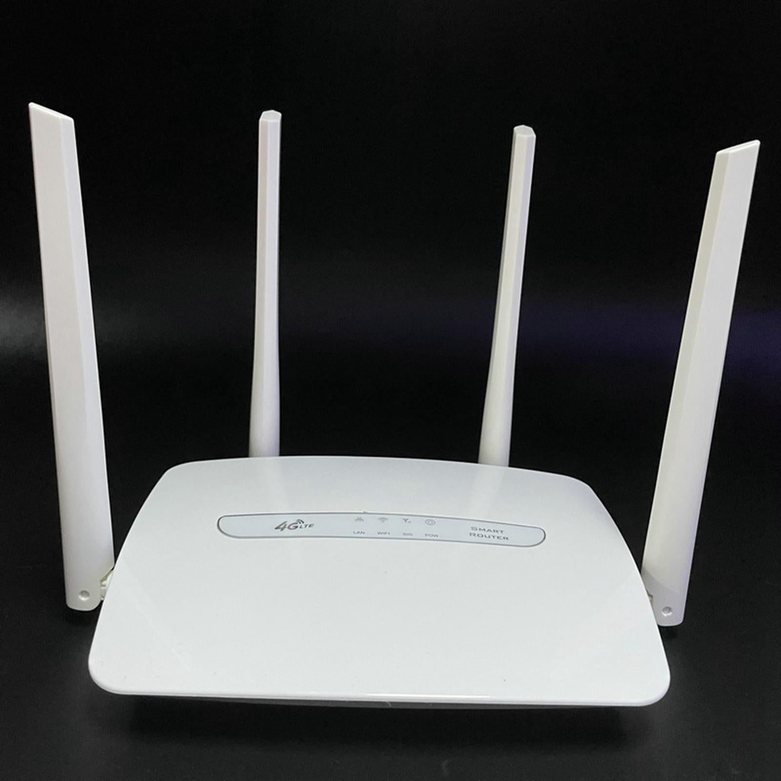 4G Router LTE Wireless WiFi Router 4 Aerial for online Game HD Video