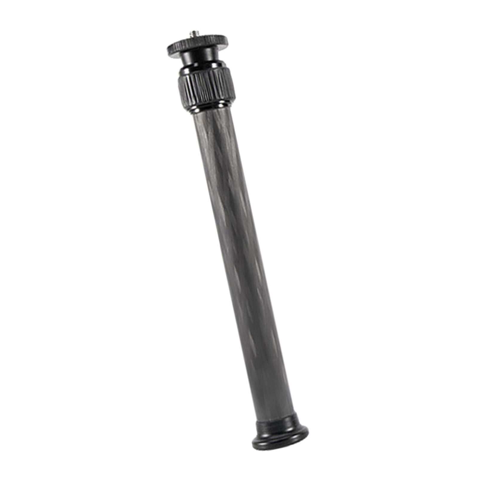 Tripod Extension Pole Carbon Fiber Tripod Extender Rod Telescopic for Tripod Diameter 22mm 19mm