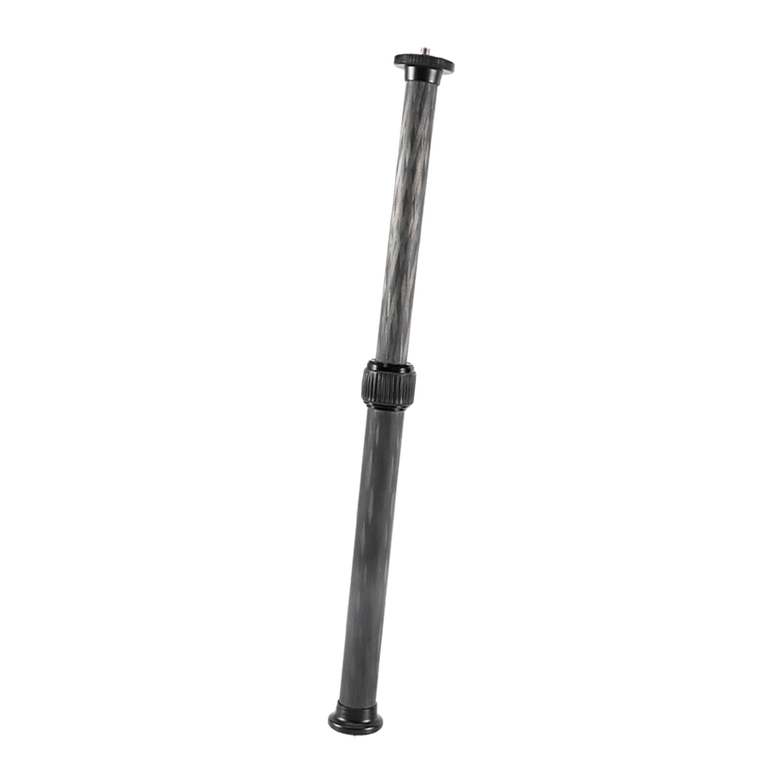 Tripod Extension Pole Carbon Fiber Tripod Extender Rod Telescopic for Tripod Diameter 22mm 19mm