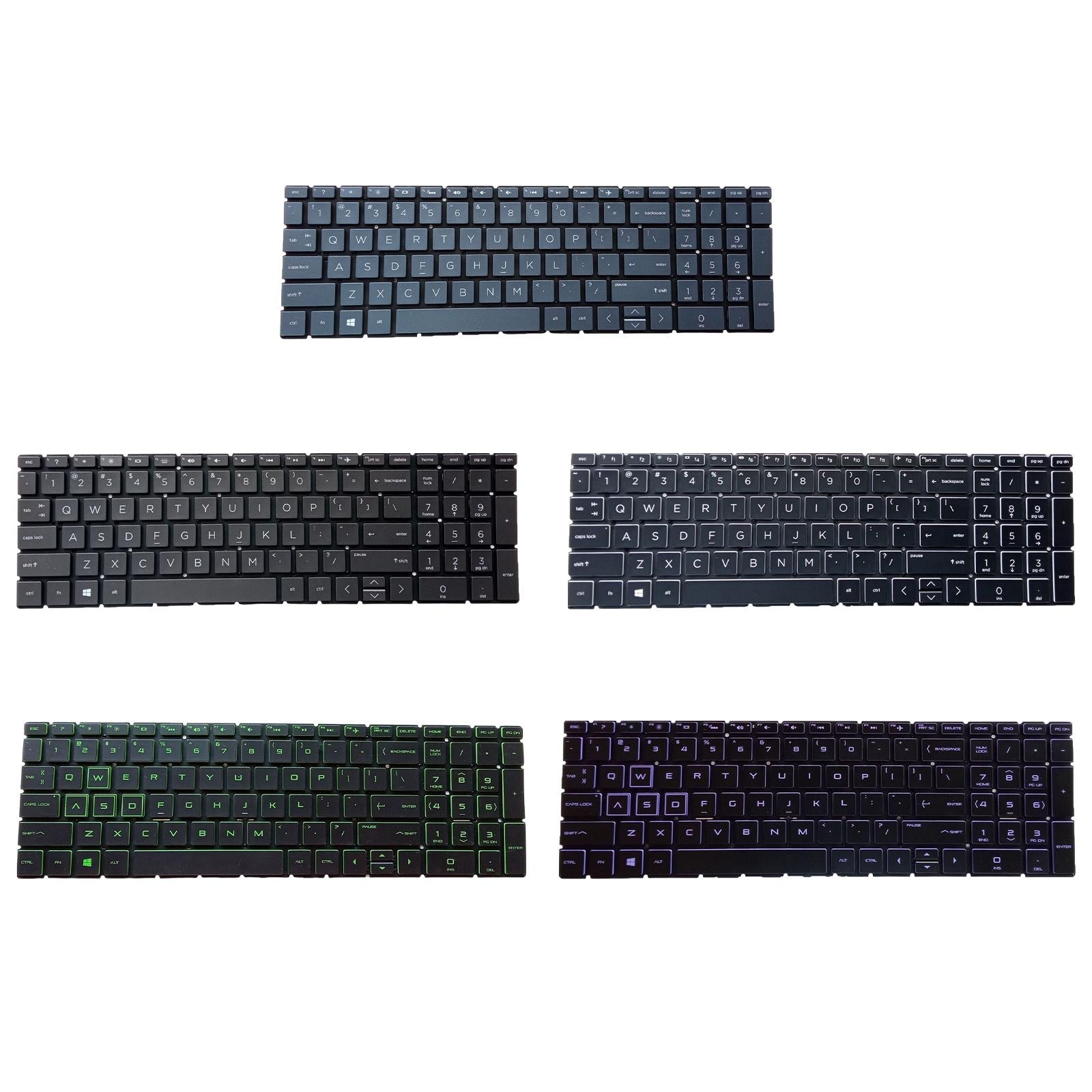 US English Keyboard Replaces for HP 15-Dx Tpn-C136 Professional Components Blue