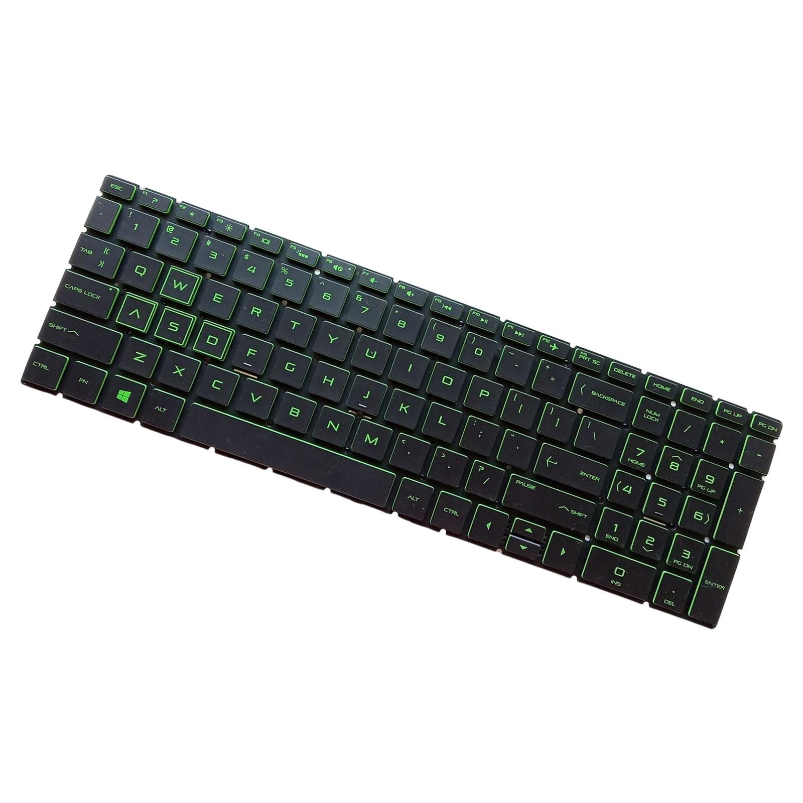 US English Keyboard Replaces for HP 15-Dx Tpn-C136 Professional Components White Letter Black