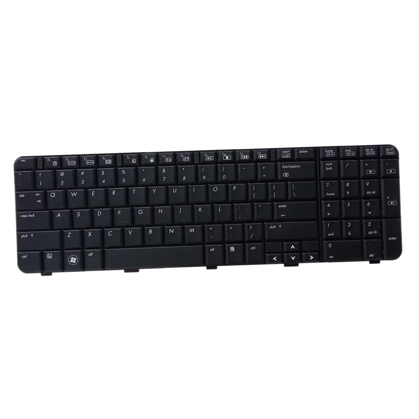 US English Keyboard Direct Replaces for HP CQ71-200 CQ71-300 black