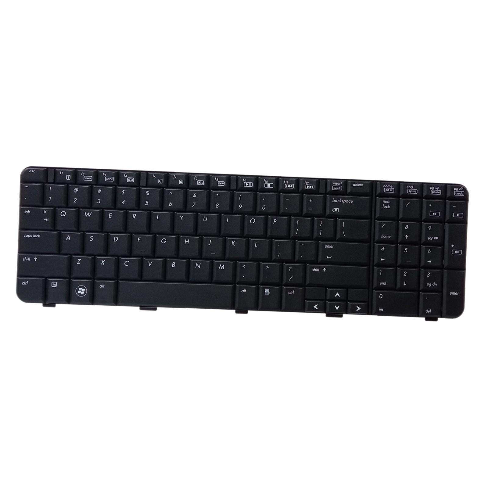 US English Keyboard Direct Replaces for HP CQ71-200 CQ71-300 black