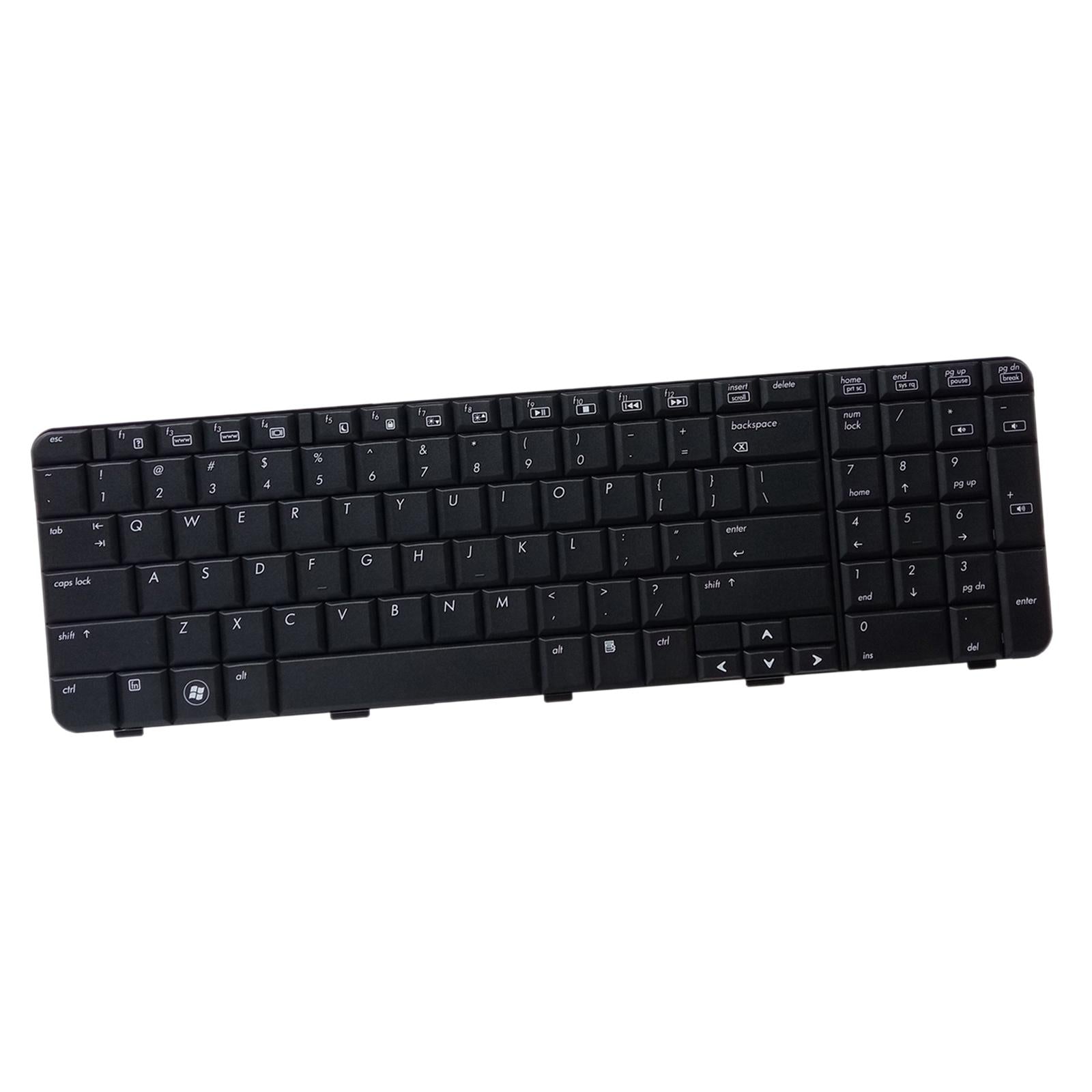 US English Keyboard Direct Replaces for HP CQ71-200 CQ71-300 black